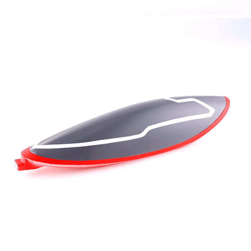 80mm Futura V3 RC model canopy with black and red design