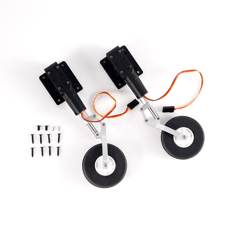 80mm Futura V2/V3 main landing gear with wheels and screws