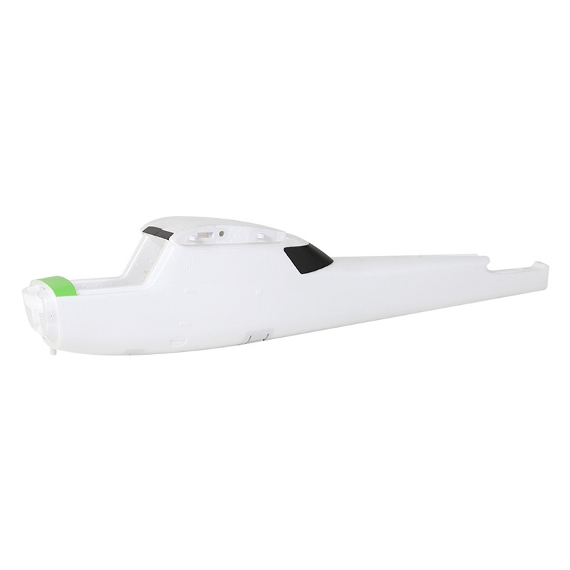 1800mm Ranger RC airplane fuselage in white with black and green details