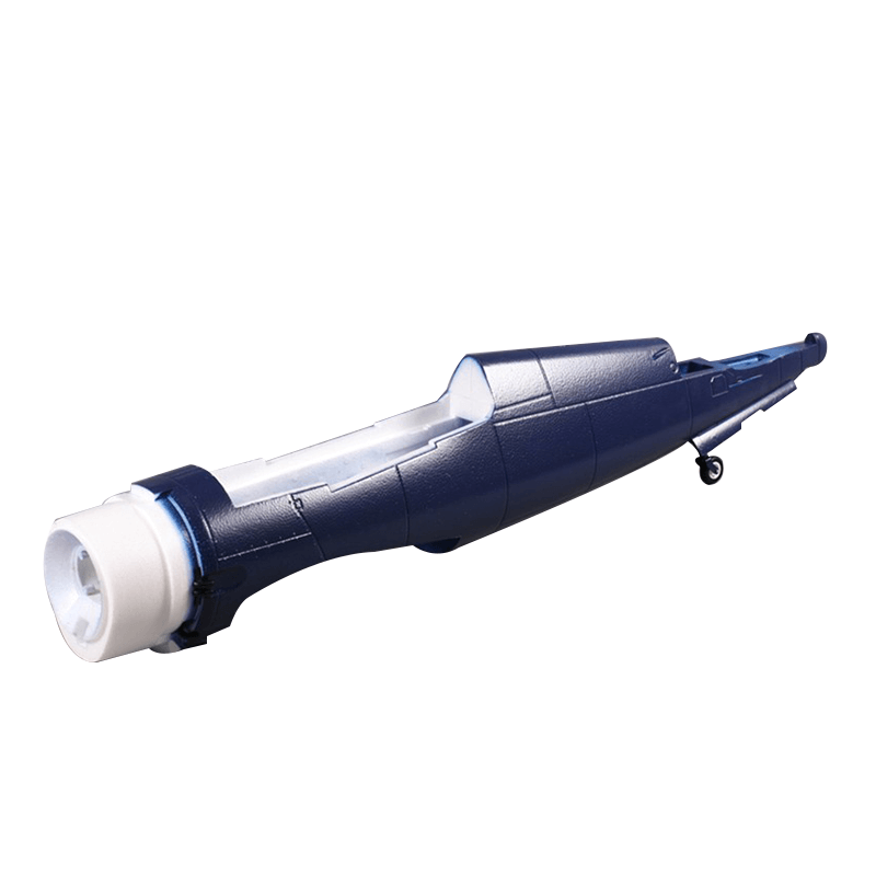 1400mm F4U fuselage with aerodynamic design and navy blue color.