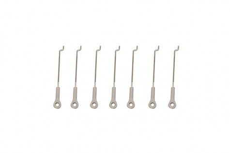 Set of 7 linkage rods for remote control models