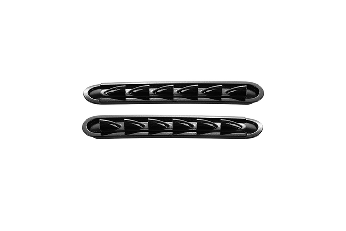 Black exhaust pipes for 1100mm P-51 Miss America RC airplane