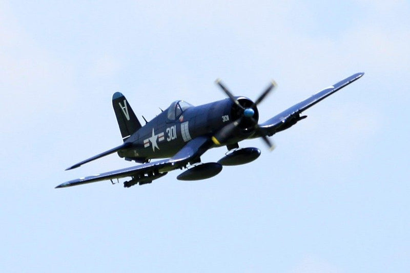 FMS 1400mm (55.1") F4U Corsair Blue with Reflex V2 PNP (Only Shipped to Canada)