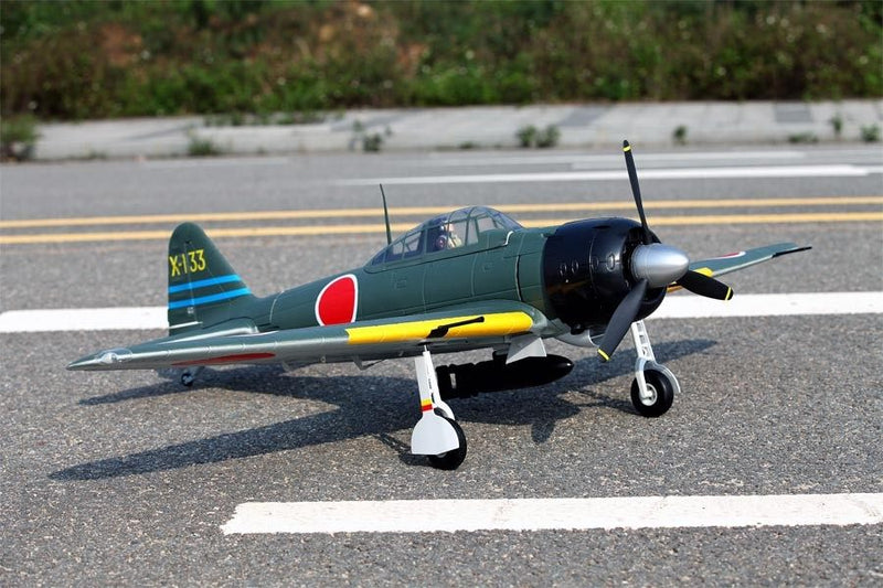 FMS 1400mm A6M3 Zero Green with Reflex V2, PNP (Only Shipped to Canada)