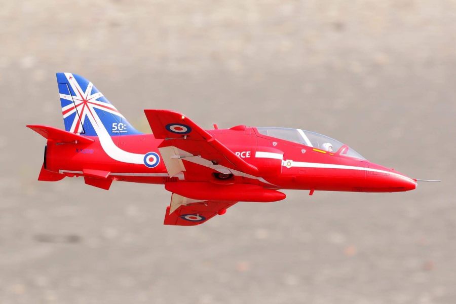 FMS EDF Jet 80mm Bae Hawk with Reflex V2, PNP