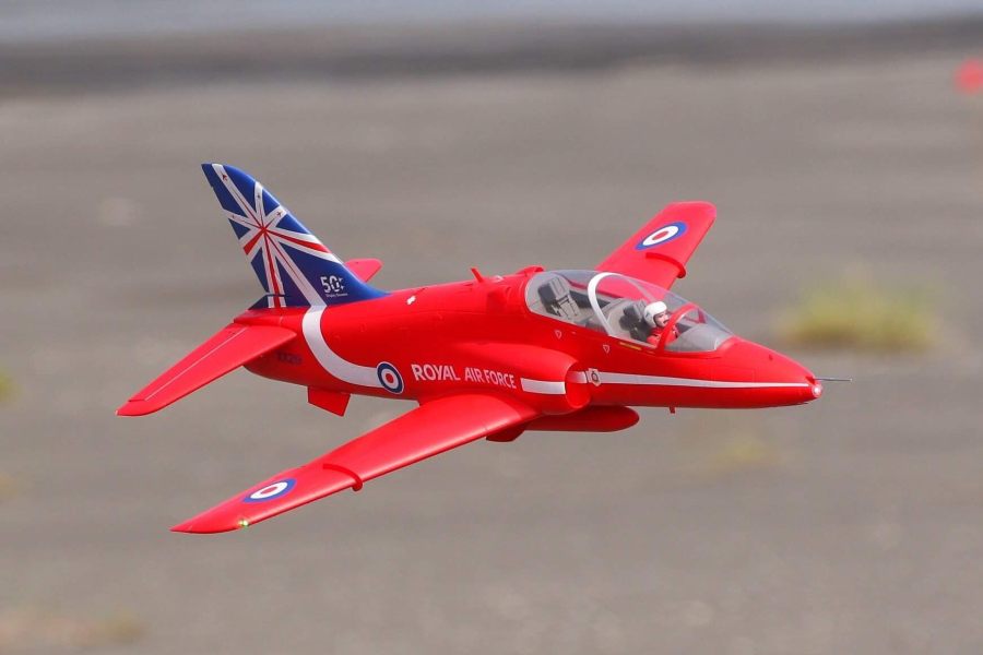 FMS EDF Jet 80mm Bae Hawk with Reflex V2, PNP