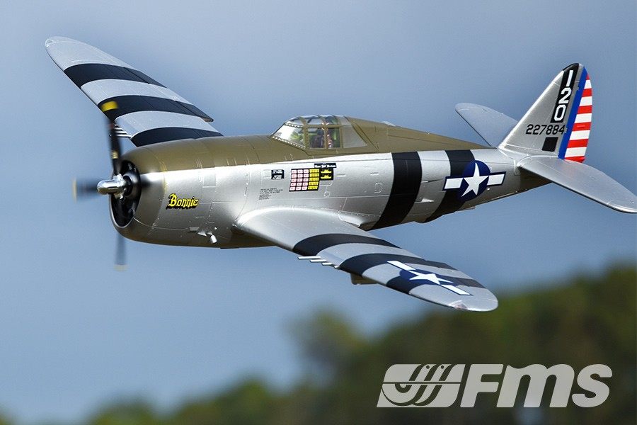 FMS 1500mm P-47 Thunderbolt Bonnie PNP w/o Reflex